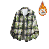 CJ9741绿格(加绒) CJ9741绿格(加绒)