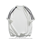 美式复古重磅撞色拼接T恤短袖男夏季新款插肩袖T3612-特价P29，男装T恤，电商A007-1