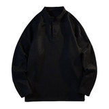 千鸟格亨利领潮流复古上衣宽松休闲简约男女卫衣T3691-特价P24，男装卫衣，电商A007-1