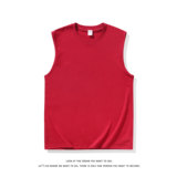 简约风街头圆领无袖T恤男女宽松型舒适百搭运动背心B3918-特价P16，男装背心/马甲，电商A007-1