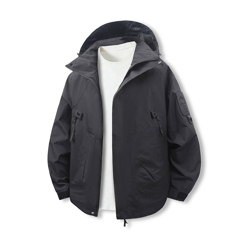 秋季新款冲锋衣高级感休闲男女同款登山服F2518-特价P40,男装夹克,电商A007-1