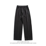 秋季新款设计感休闲裤男女宽松休闲百搭高级感长裤K8681-特价P44，男装休闲裤，电商A007-1