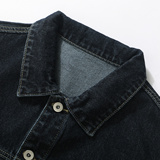 复古风长袖休闲牛仔夹克男宽松翻领百搭工装风外套JA3515-特价P68，男装夹克，电商A007-1