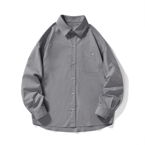 春装宽松重磅外套男大码港风休闲潮流衬衫C2177-P35【特价】，男装衬衫，电商A007-1