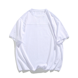 美式风套头短袖T恤男女宽松型简约显瘦纯棉圆领上衣T3610-特价P25，男装T恤，电商A007-1