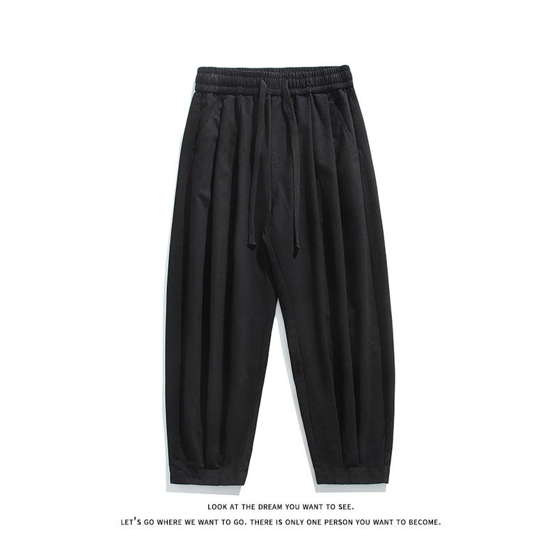 美式潮高腰显瘦宽松大码全棉休闲裤小束脚K8583-P42【特价】,男装休闲裤,电商A007-1