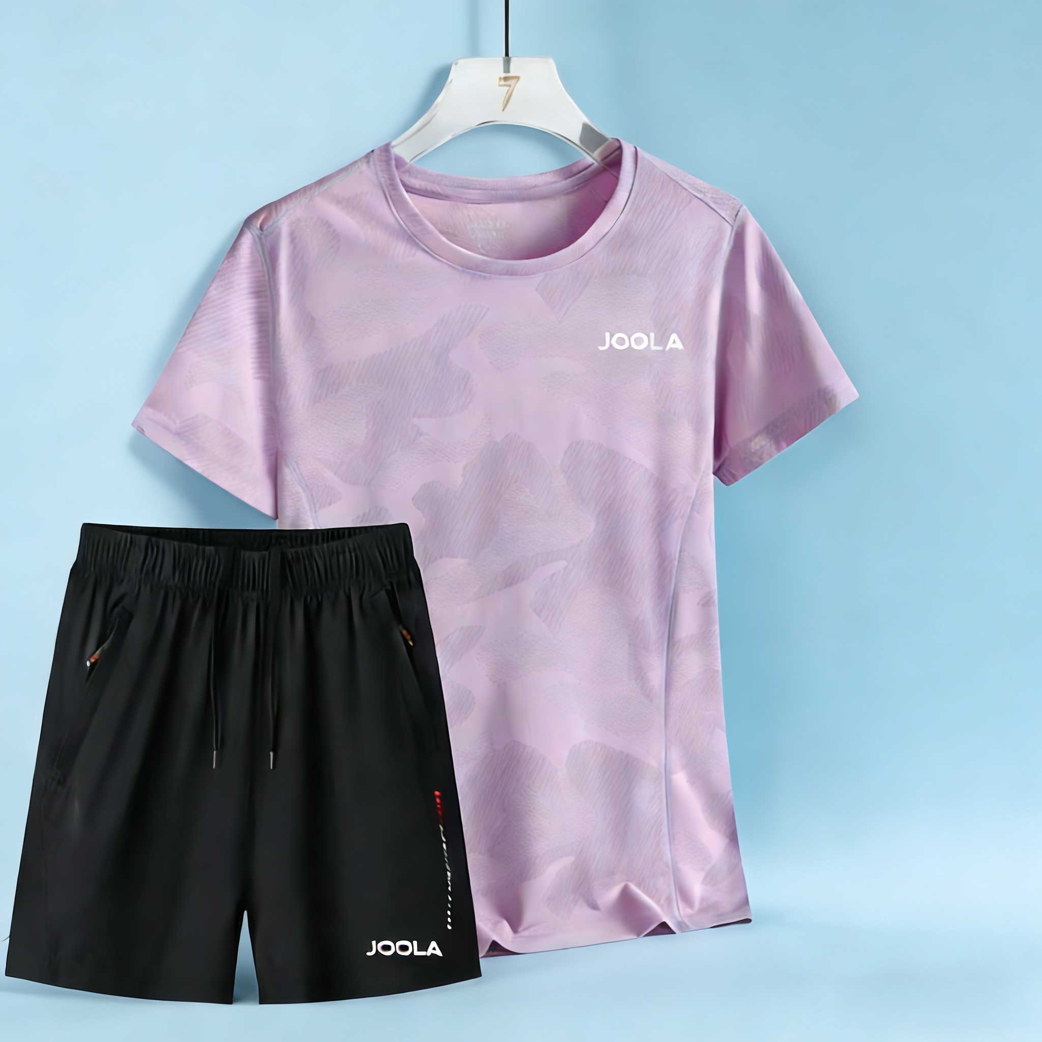 JOOLA尤拉匹克球服乒乓球服套装女款羽毛球服速干运动户外短袖图片