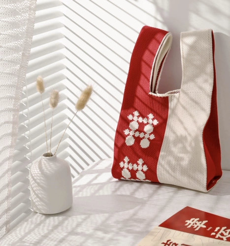 Оригинальная трикотажная льняная сумка, для подружки невесты, подарок на день рождения, изысканный стиль