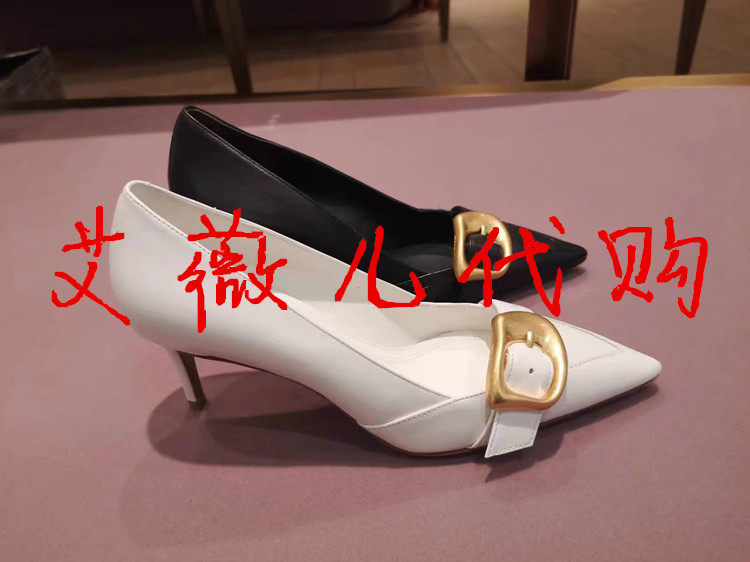 STELLA LUNA女鞋 BRASS TACKS金属扣尖头浅口时装高跟鞋 SL124030