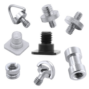 相机摄影螺丝快装 板转换1 8及C E型闪光灯座内外螺丝 4及3 飞超