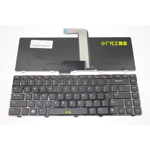 适用DELL戴尔 N4050 M4040 7520 7420 14R 3420 5420笔记本键盘