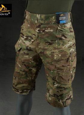 HELIKON赫利肯UTK迷彩夏季战术短裤户外休闲弹力透气多袋工装短裤