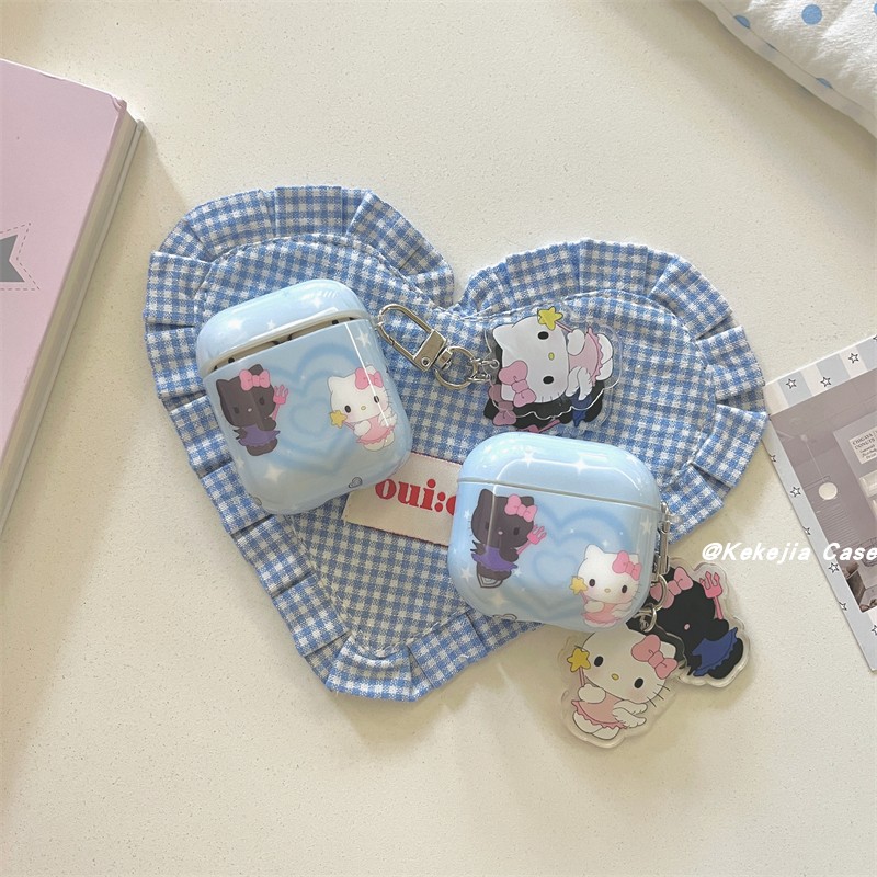 日系卡通kt猫airpods耳机保护套