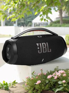 JBL Boombox3音乐战神4代无线蓝牙四音箱户外便携防水防尘低音响