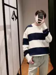 Patchwork Striped Sweater