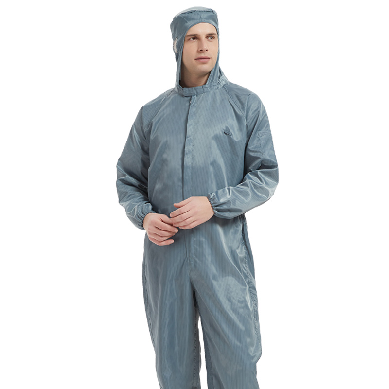 喷漆防护服防尘衣服n工作服男连体全身分体防静电无尘洁净工业粉