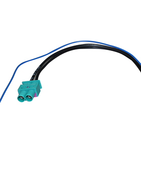 促销适用于Audi VW天线连接线合并2FAKRA头子带电源线出口畅销53K