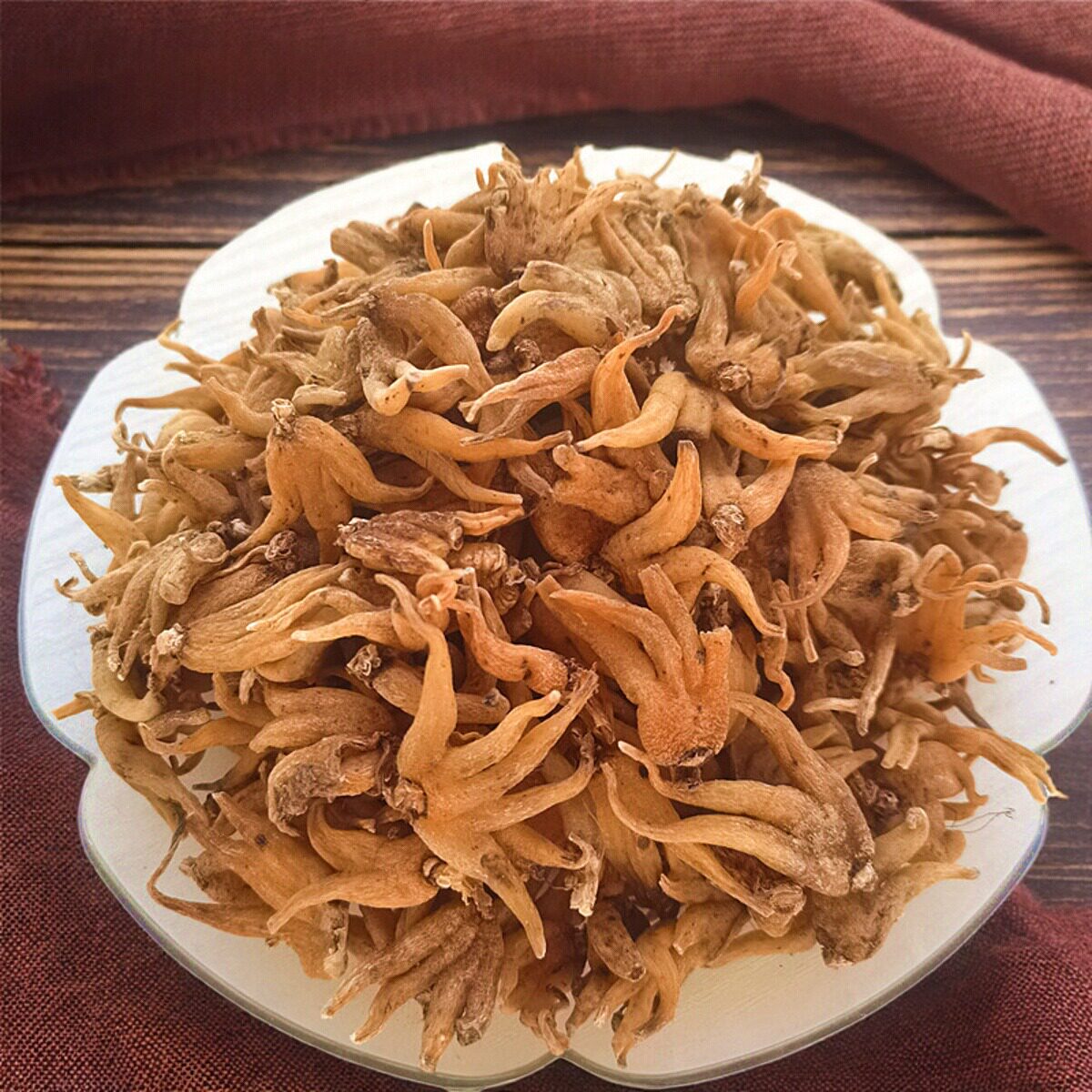 藏佛手参佛掌参手掌参西藏野三七生手儿参255g养生特产煲汤泡酒料