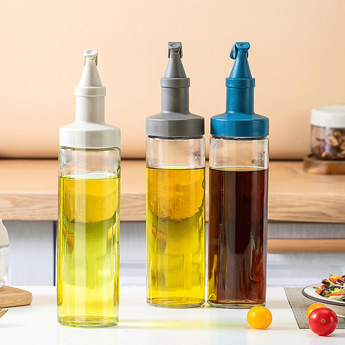 明爵防漏油壶玻璃油罐家用