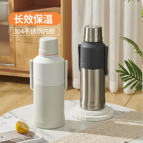 明爵保温水壶大容量便携热水瓶