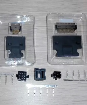 原装AMP三菱台达伺服插头ASDBCNEP0000连接器9针和4针电源接插件