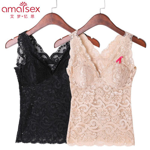 无钢圈文胸一体式内衣美背聚拢