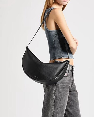 Mansur Gavriel 女士秋冬新款手工简约斜跨大号HOBO包单肩手提包