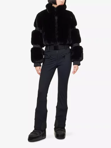 Goldbergh 2025女士新款冬季滑雪服保暖皮毛一体滑雪服保暖外套