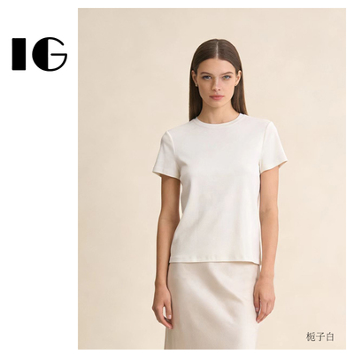 天丝亚麻复古宽松短袖女T恤