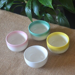 外贸原单尾货色釉陶瓷日式60ml喝茶杯子白酒小杯功夫茶具配件清仓