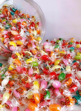 包邮天凤彩虹糖儿童零食生日礼物喜糖软糖水果味500g吉利豆散装