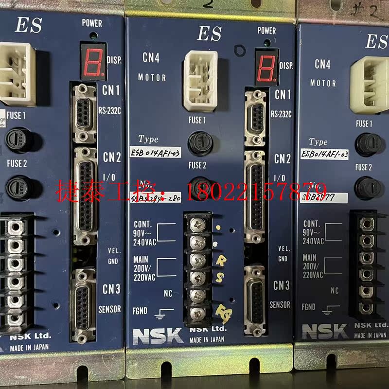 议价 原装拆机伺服驱动器ESLYZ1AF1-04、