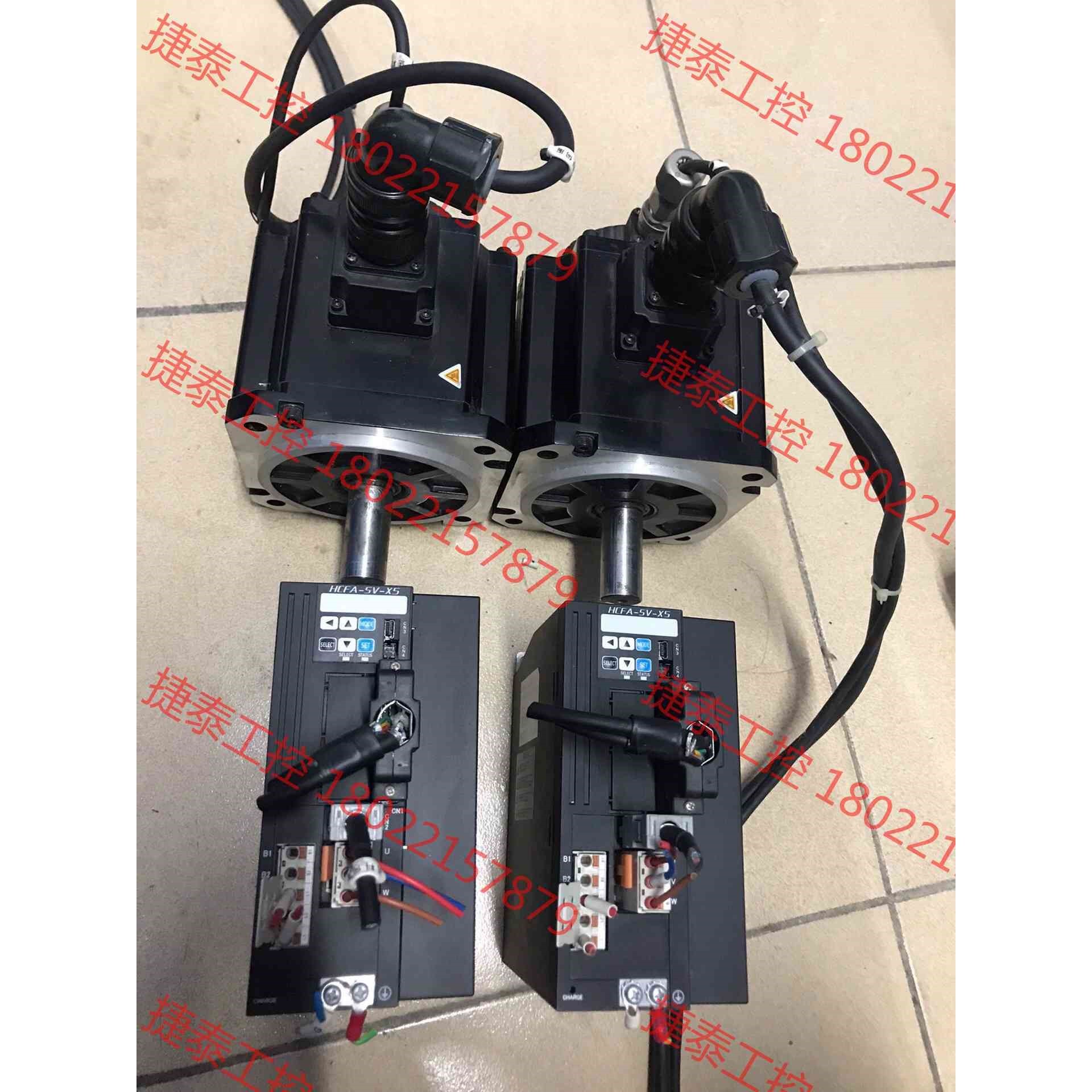 议价 禾川伺服电机套装1.5kw,驱动X5DA150A-11,电机