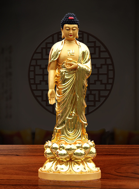 新款站像西方三圣神像居家保平安