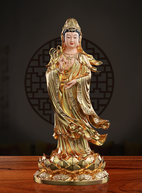 新款金身观世音娘娘神像保平安