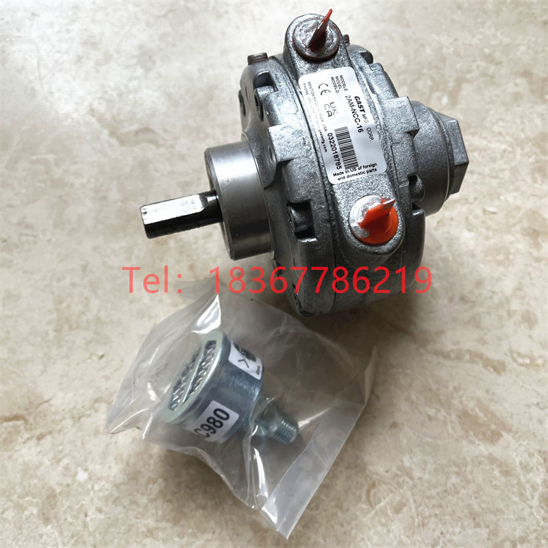 原装美国进口gast嘉仕达搅拌器气动马达带消音器2am-ncc-16