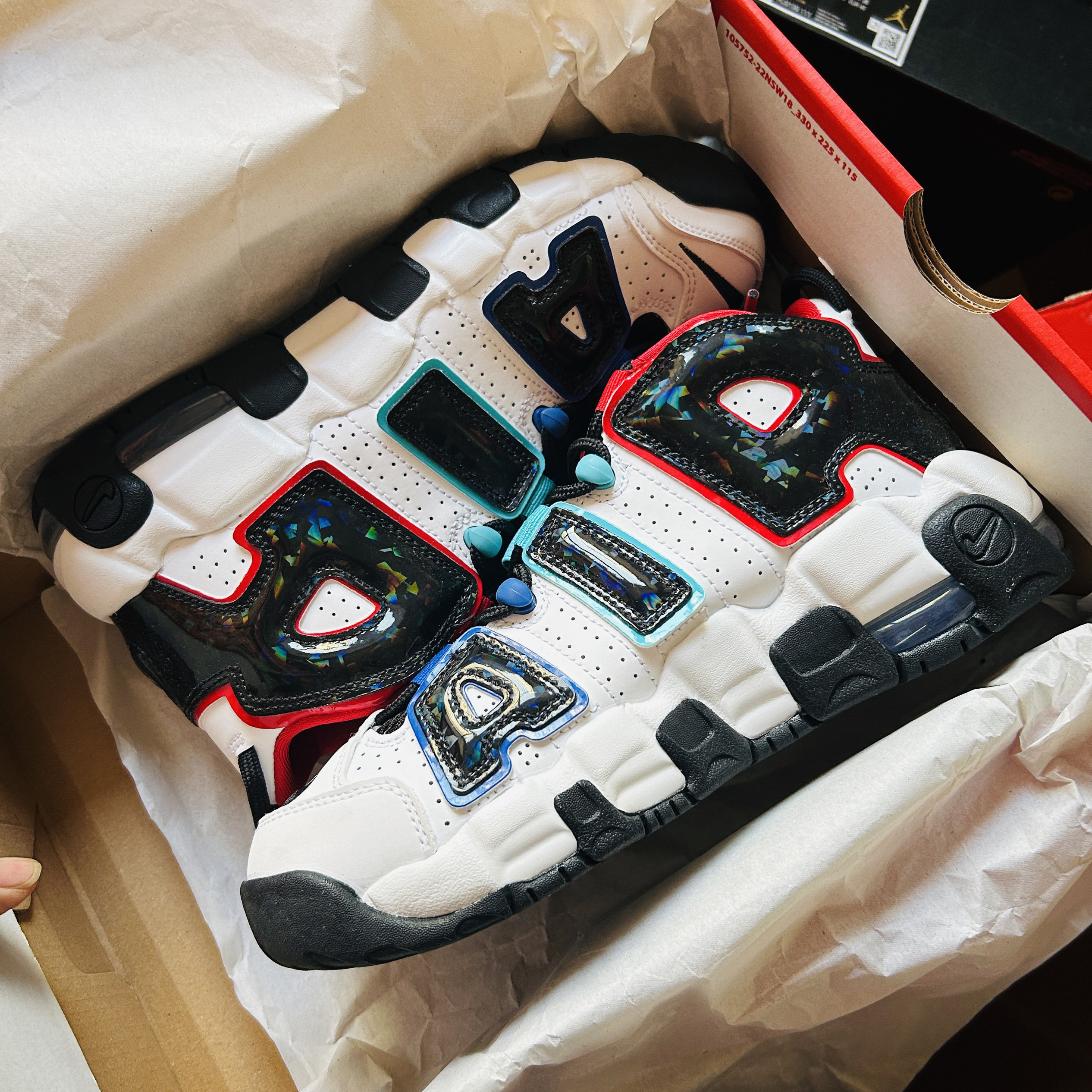 耐克皮蓬大AIR大气垫篮球鞋