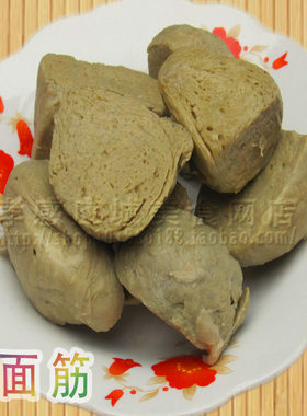 湖北应城特产素食霉面筋可口美味