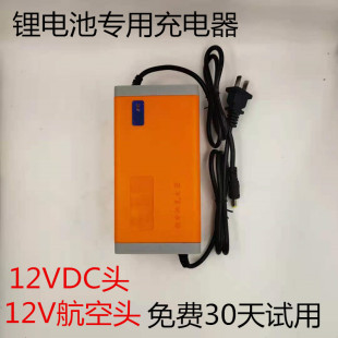 智能聚合物18650组快充通用 12V锂电池一体机充电器12V10A6A8A三元