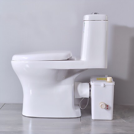 地下室小户型后排水坐便器污水提升泵智能自动家用电动粉碎机马桶