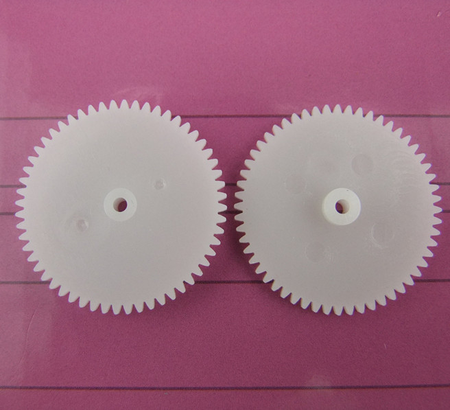 卡卡模型 白色单层齿轮 56齿大齿轮 562A 0.5模 DIY 减速电机齿轮