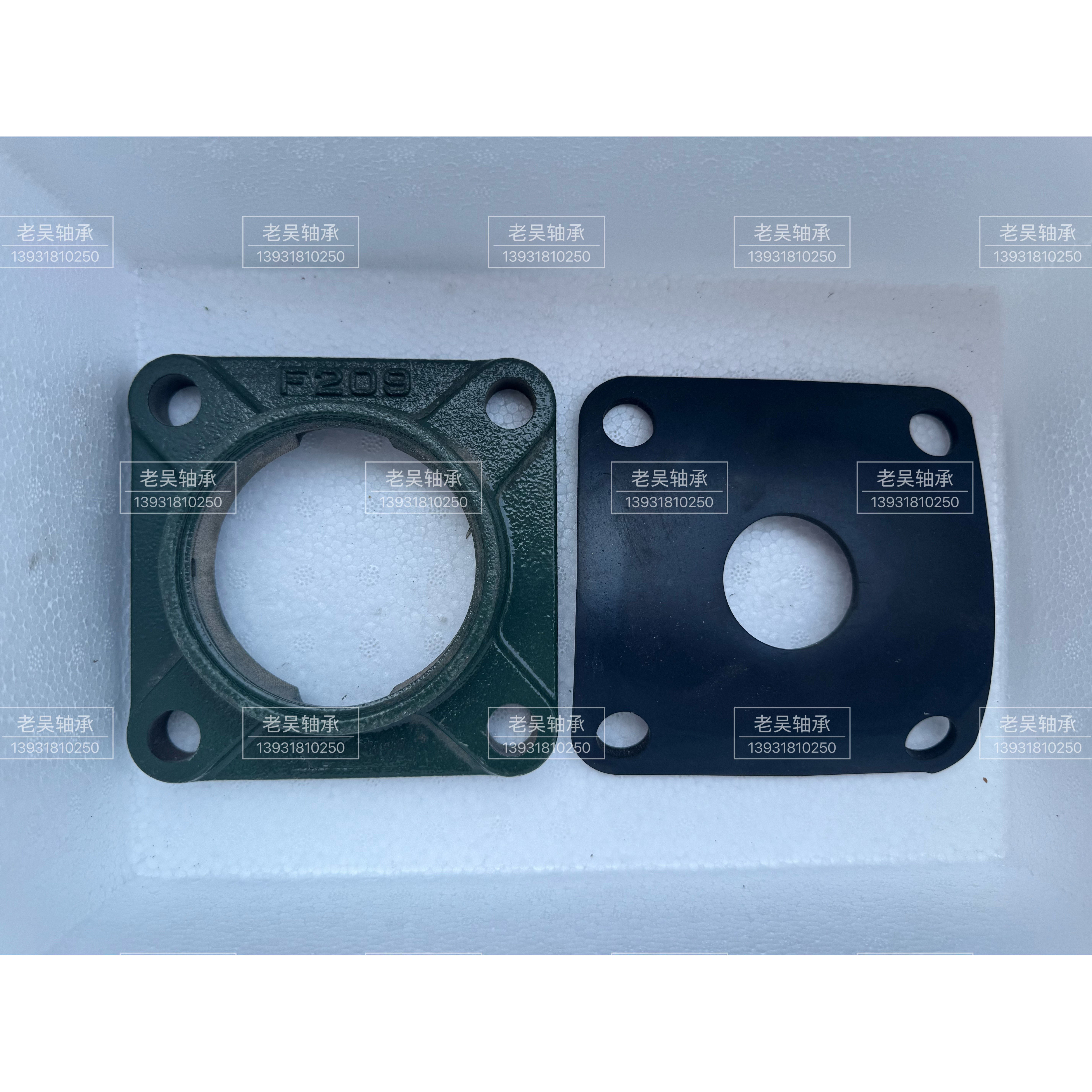 抛丸机轴承密封垫耐磨橡胶皮垫F205 206207f208 209 210 310 316,五金/工具,密封件,淘宝优惠券,粉丝福利购,淘宝优惠卷