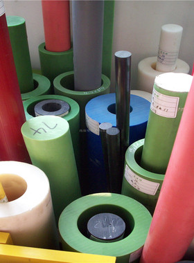 黄色 绿色 红色 黑色 白色蓝色尼龙板PE ABS PVC POM板棒加工零切