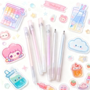 笔型点点胶少女心笔形点胶笔手帐专用胶水笔速干无痕手工用大容量