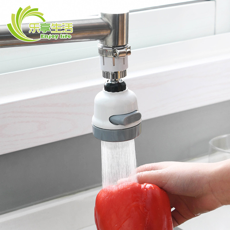 日本sp厨房水龙头洗菜节水花洒喷头防溅水过滤嘴通用万能可调出水