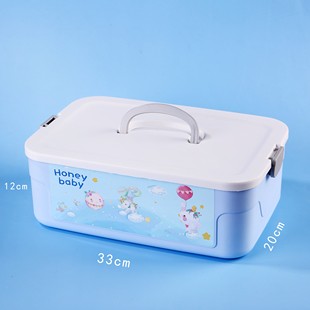 宝宝满月百日生日周岁伴手礼手提储物盒 现货stock苏州可送货