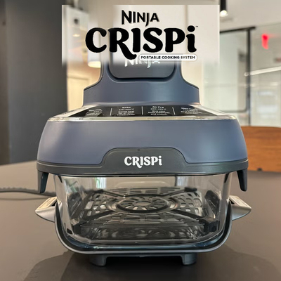 Ninja四合一便携式玻璃空气炸锅