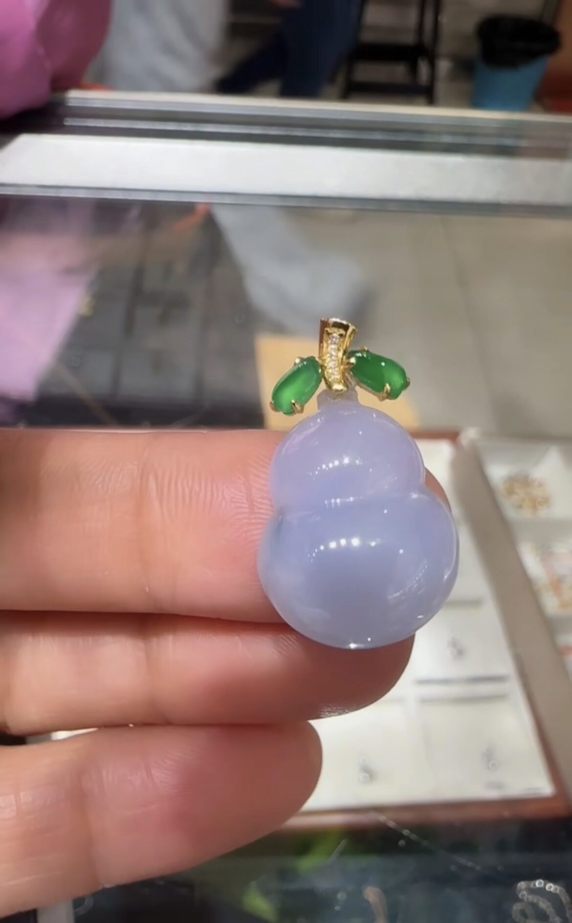 18K金珠宝加工镶嵌各类翡翠定制