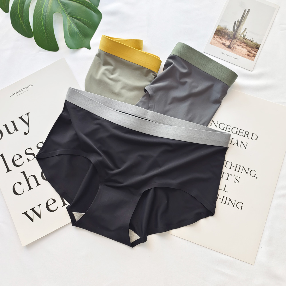 女士轻薄舒适无痕三角凉感内裤