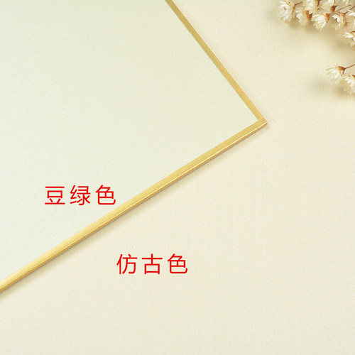 正方形熟宣仿古免装裱卡片工笔画